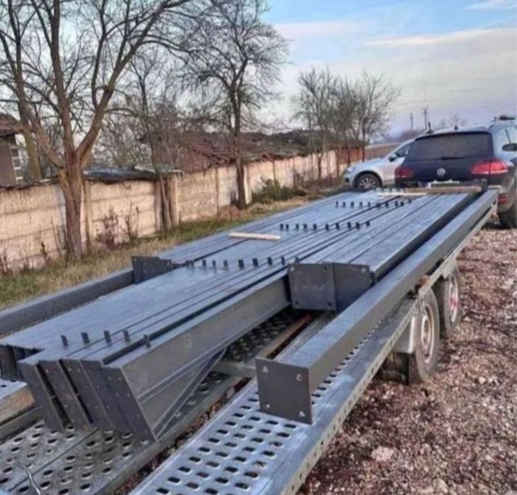 Vand structura metalica 12x20x4h accept și variante cu auto