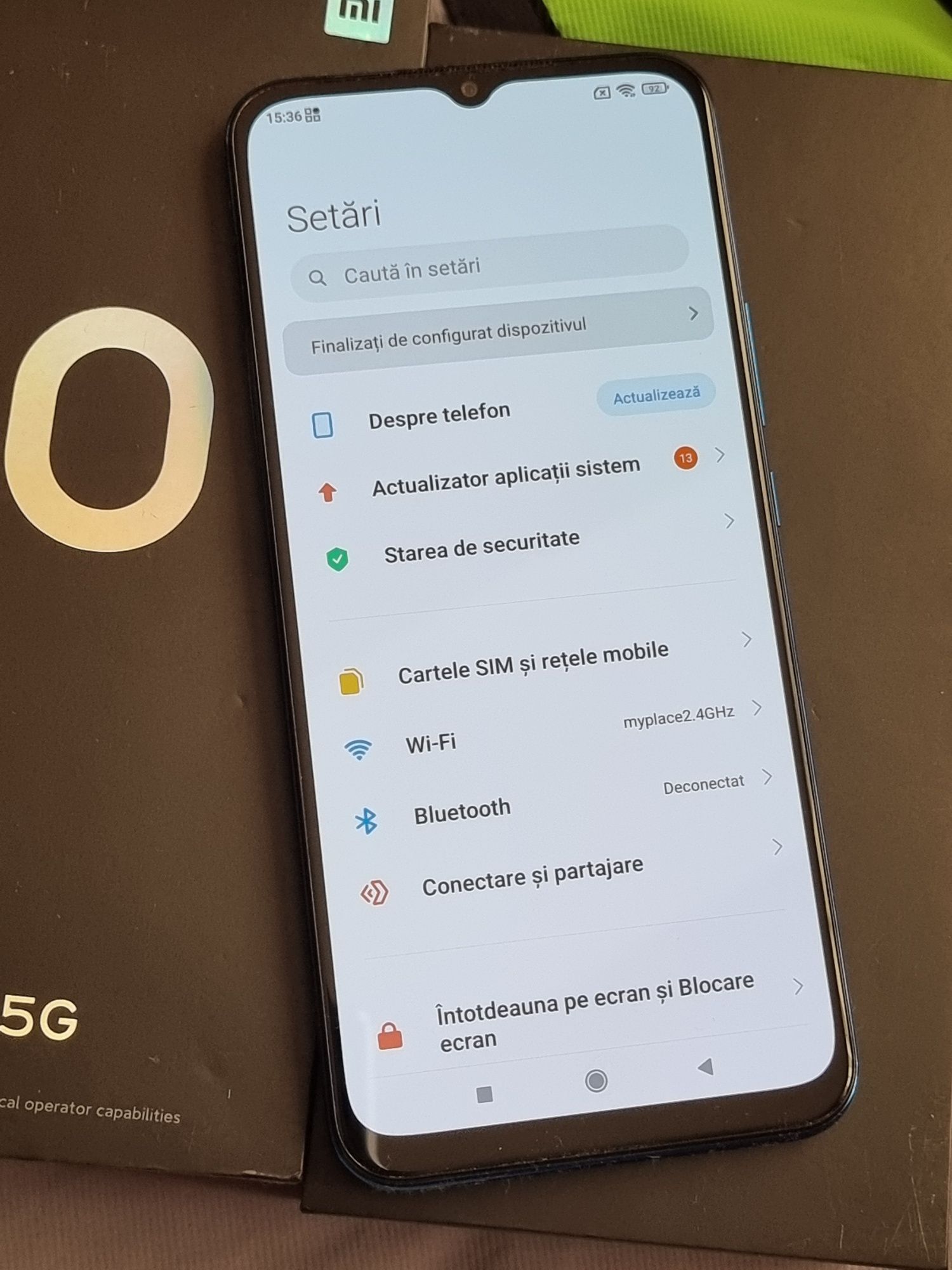 Xiaomi 10 Lite 5G, 128Gb, 6Gb Ram, CA NOU, Liber de rețea!!!