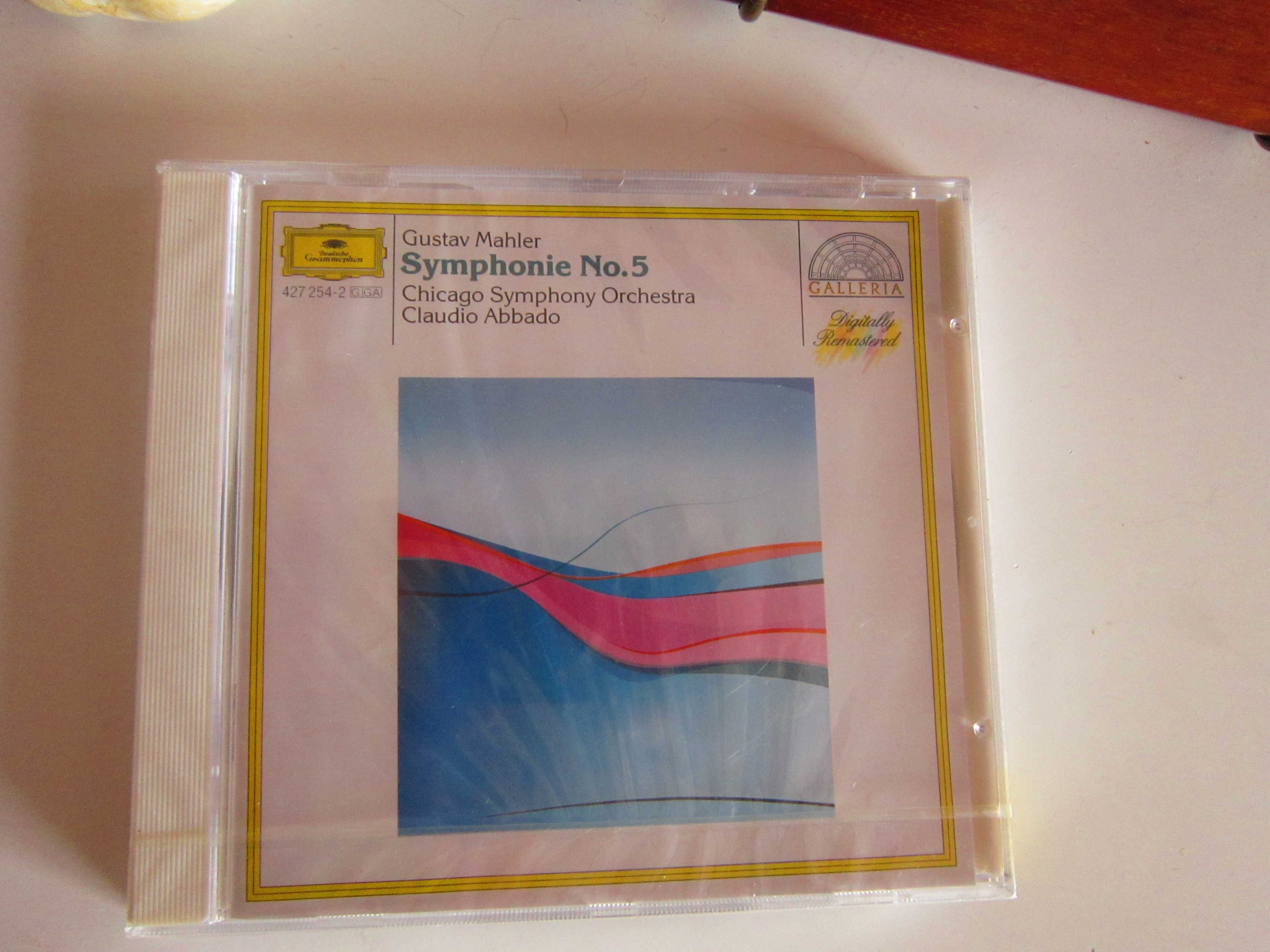 cd Mahler Symphonie No.5 dirijor Claudio Abbado Germany 1981