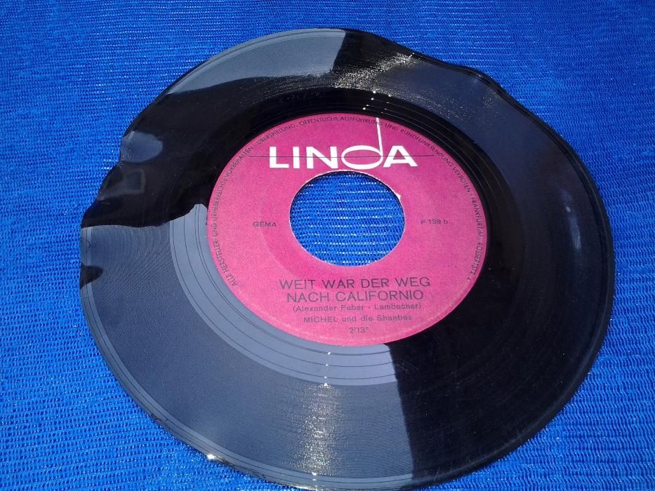 Linda, Weist ist die see, disc vinil mic