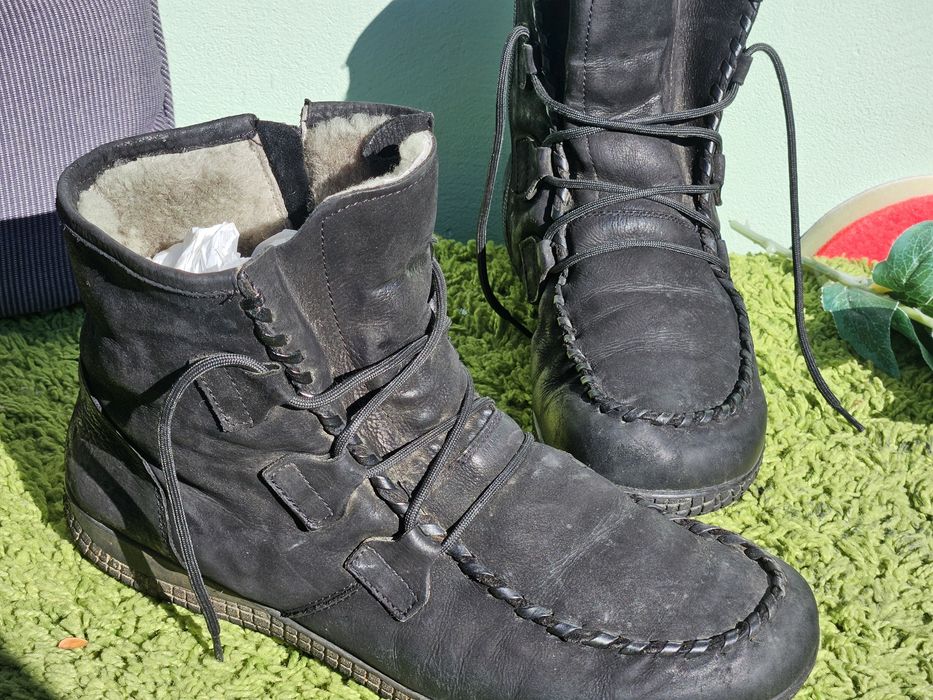 Helvesko топло боти естествена кожа N42