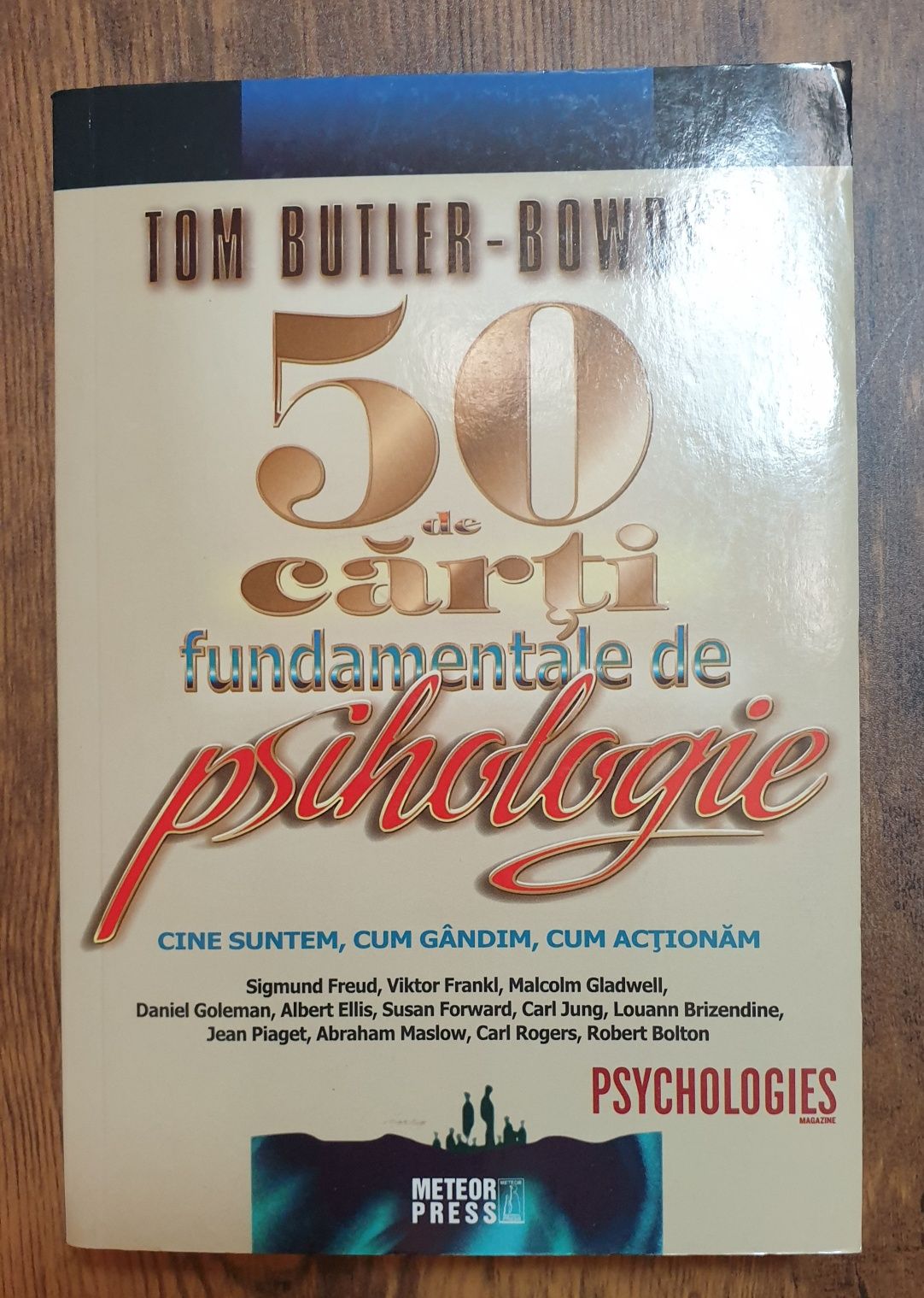 50 de carti fundamentale de psihologie -- Tom Butler-Bowdon