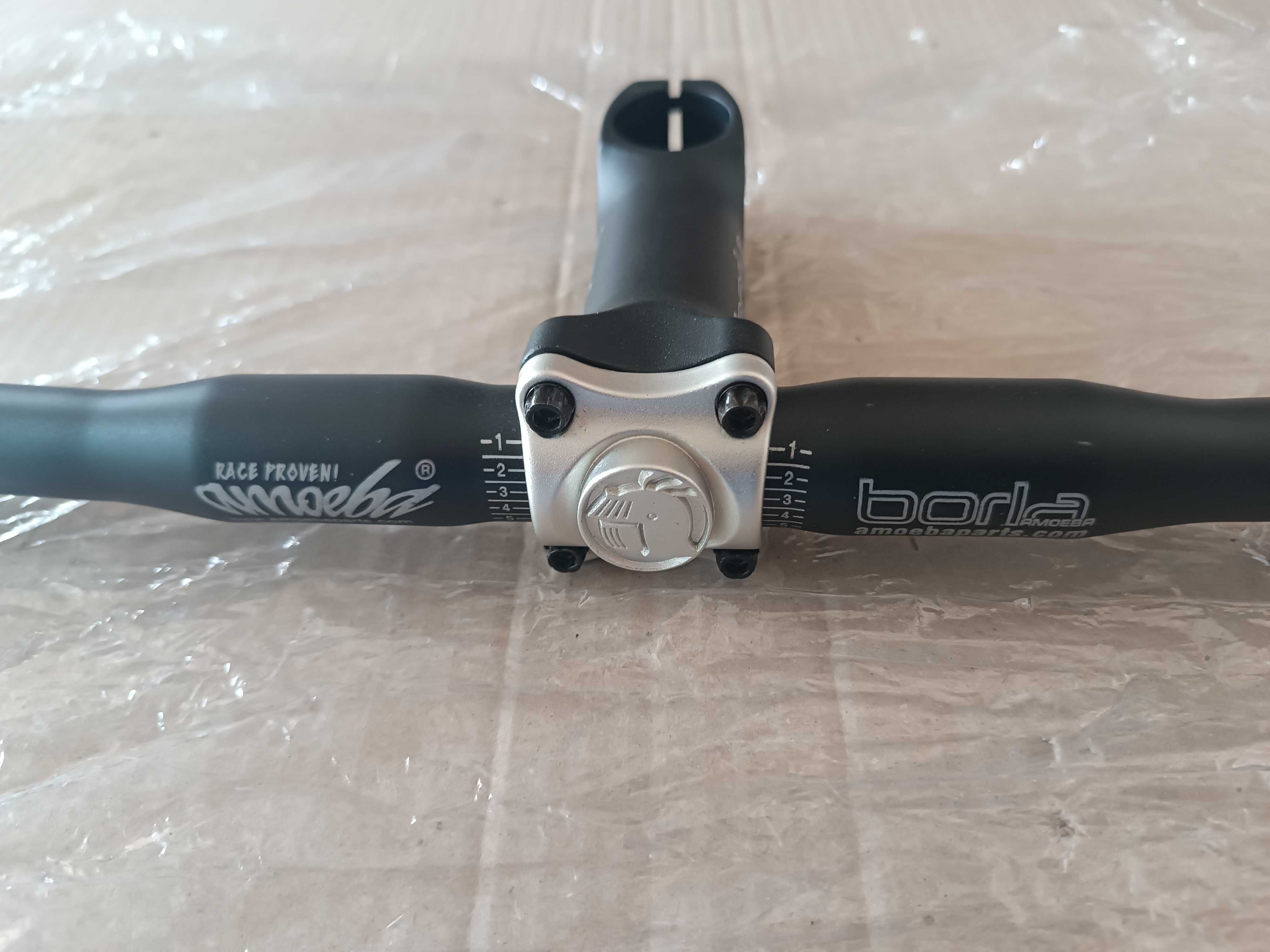 Нова задна главина диск Shimano Deore FH-M525A;  кормило Amoeba с лапа