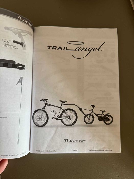 Теглич за Детски Велосипед Peruzzo Trail Angel 300
