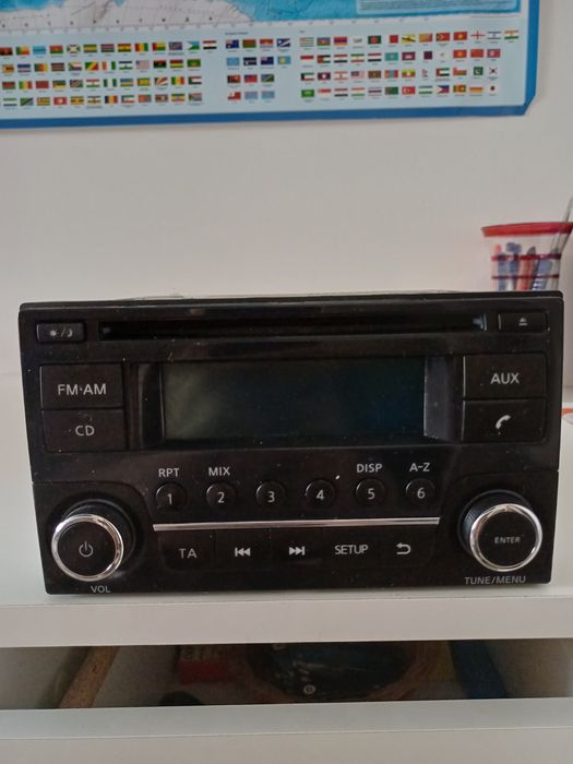 Штатная автомагнитола Nissan Almera G15