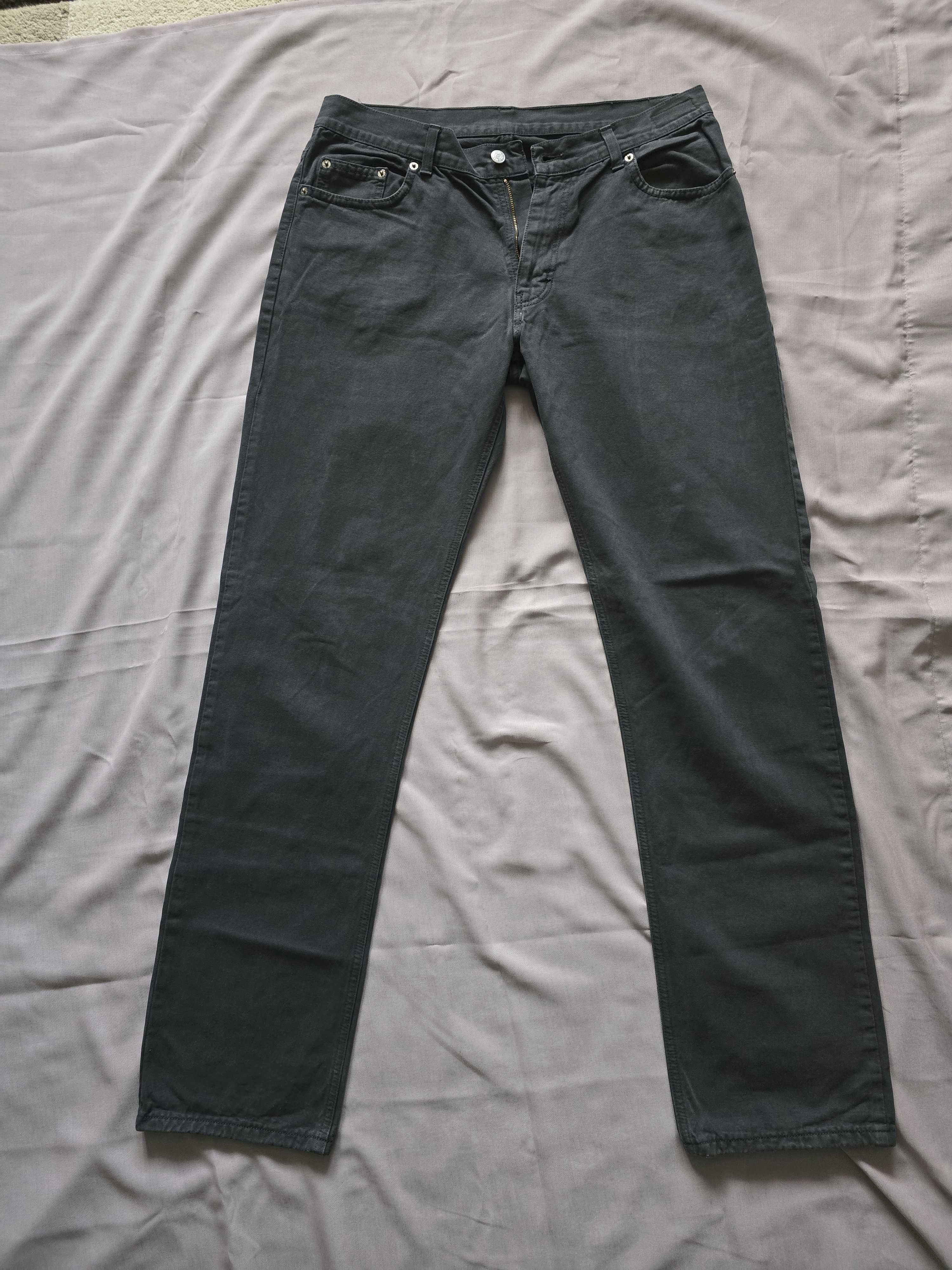 Blugi/Jeans/Pantaloni BOGGI IT Marime 52 (echivalent W32-33 L34) Gri
