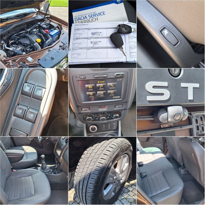 Dacia Duster 4x4 Prestige 2014 1.5 Dci 110 CP Navi Piele Cameră