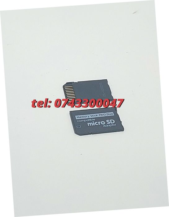 Adaptor Micro Sd La Memory Pro Duo Sony Psp Sau Aparate Foto