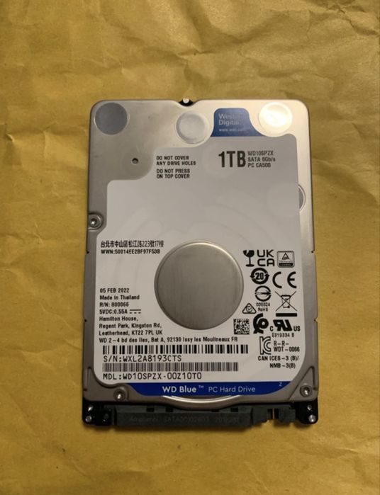 Hard-disk Western Digital Blue 1 TB