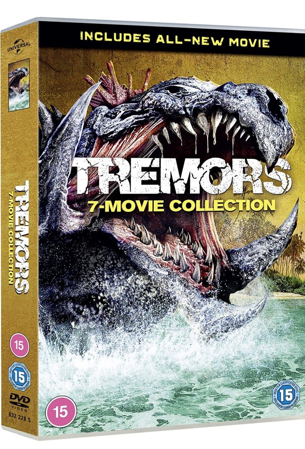 Filme DVD Tremors 1-7 BoxSet Complete Collection ( Originale )