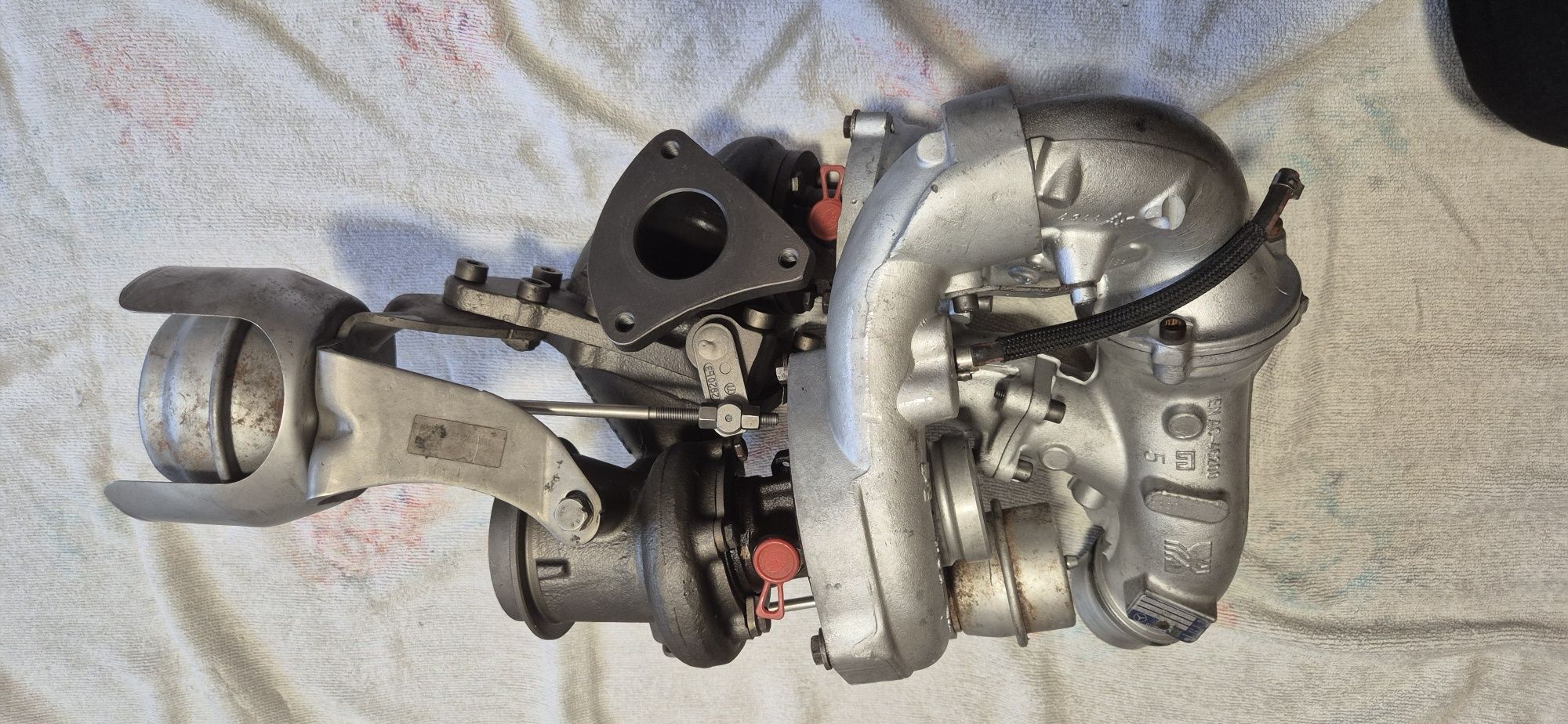 turbina dubla (biturbo) mercedes sprinter 316 an 2012 cod motor 651
