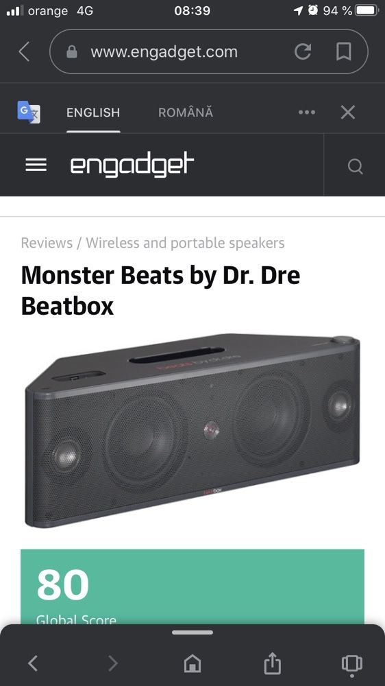 Vand/schimb Boxa Monster Beats by Dr Dre