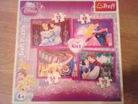 Puzzle Trefl Disney princess 4 in 1