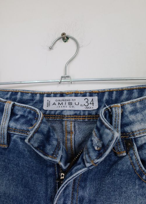 Blugi Girlfriend rupți XS