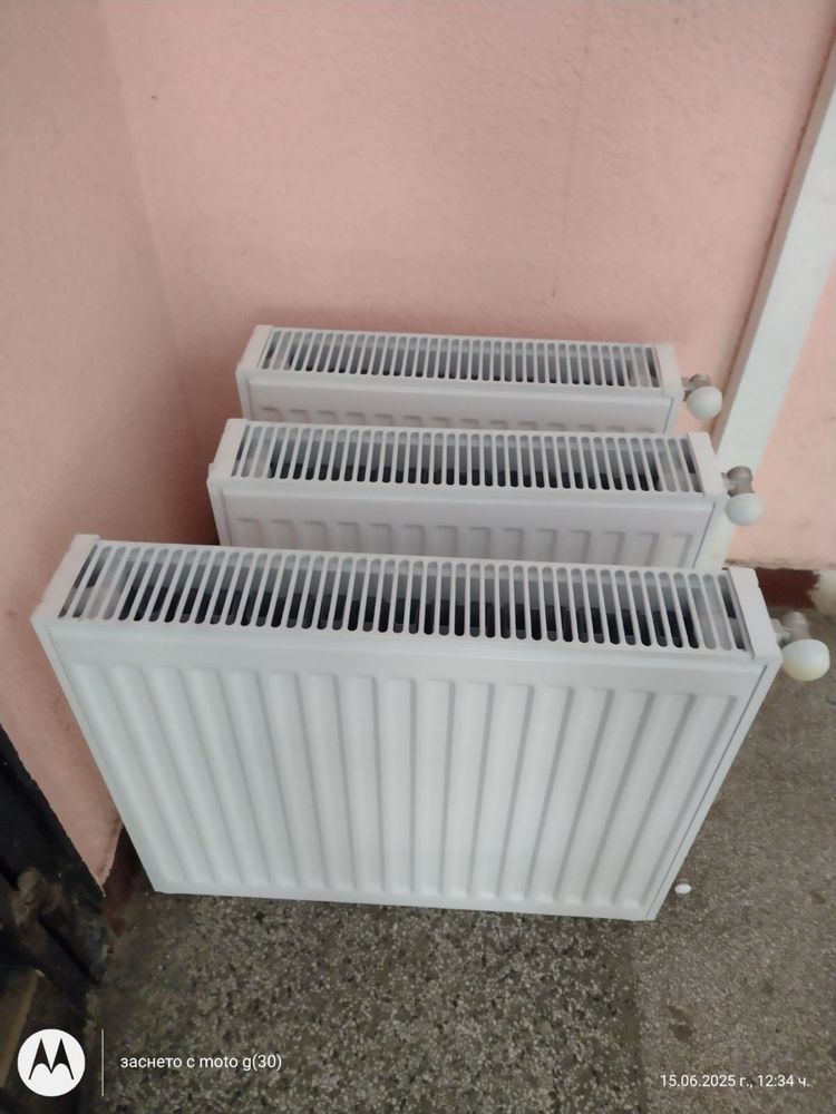 Радиатори 3 броя за парно