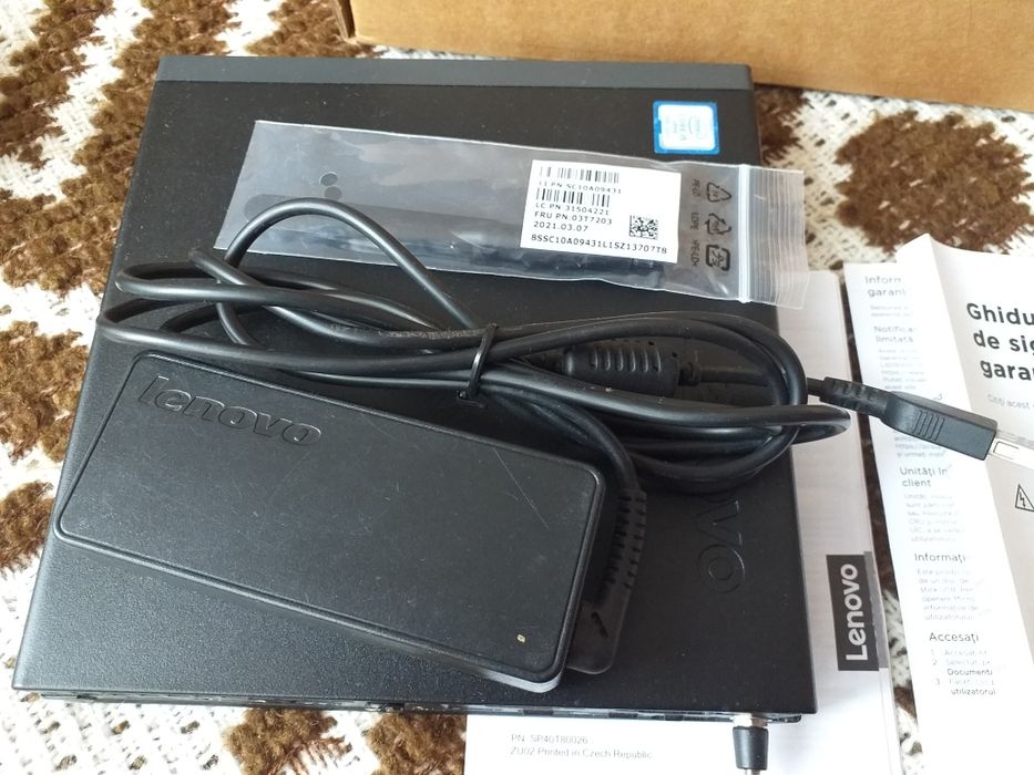 Lenovo ThinkCentre M920q, i5-8500T, 8GB RAM, 500GB HDD, Win 11 Pro
