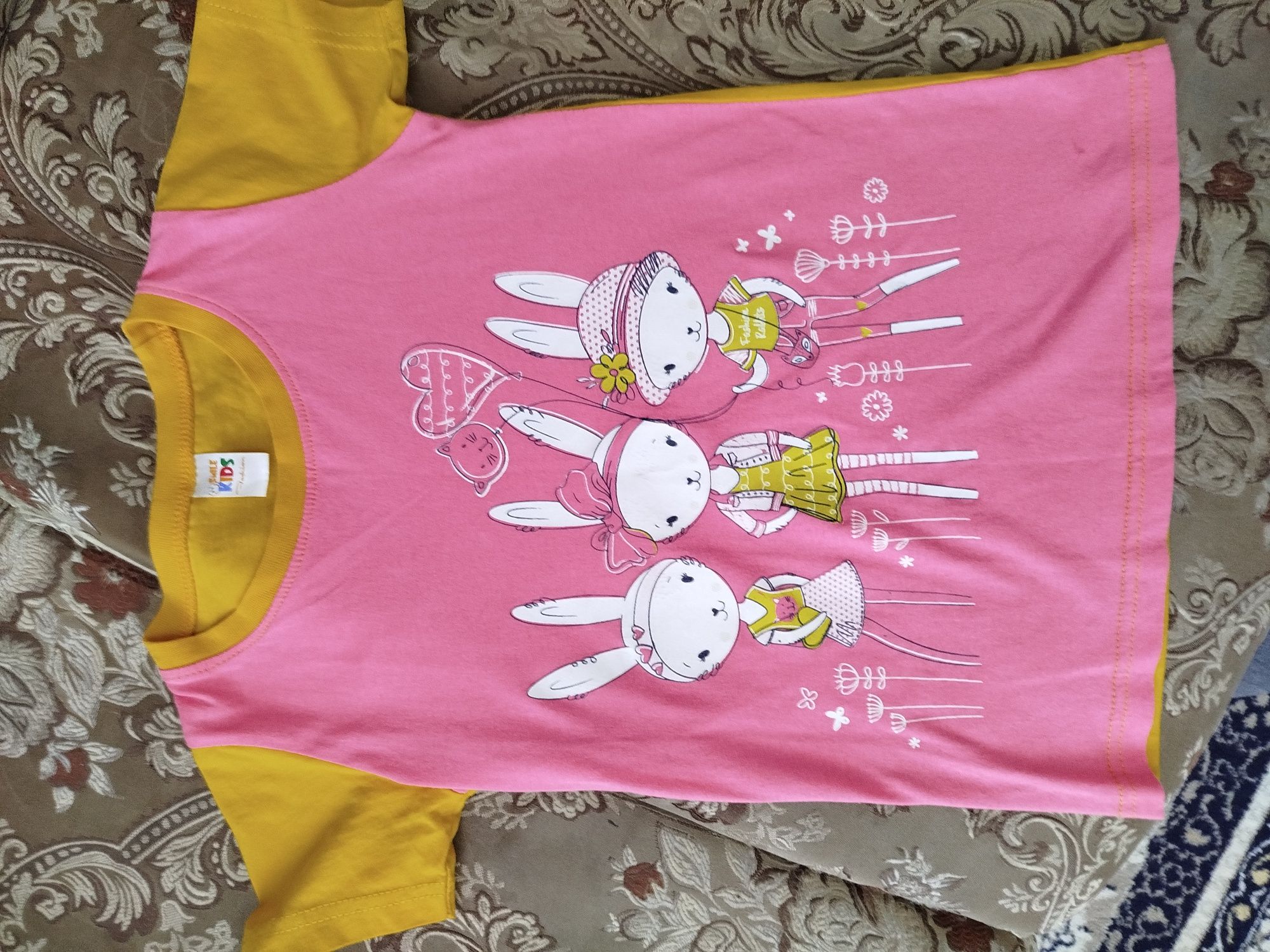 Футболки для девочек 3-5 лет