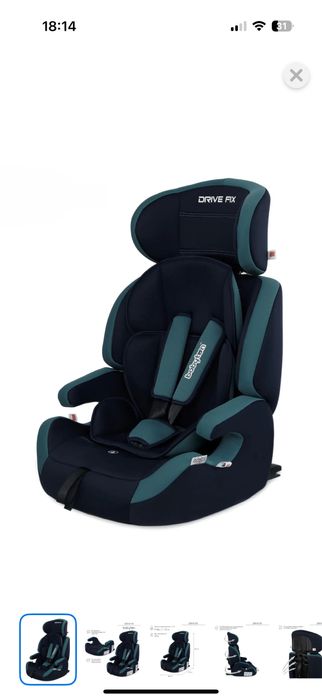 Автокресло Babyton Drive Fix Indigo-Aqua