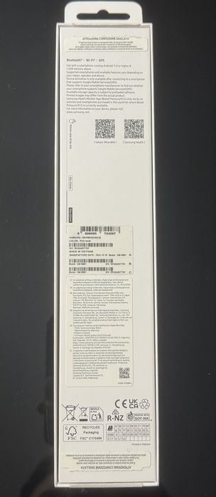 Smartwatch (ceas) SAMSUNG Galaxy Watch FE, 40mm, Wi-Fi, Android, Pink