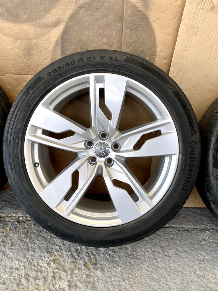 Jante Audi 21 SQ7 Q7 FACTURA 285/40R21 vara DOT 2019