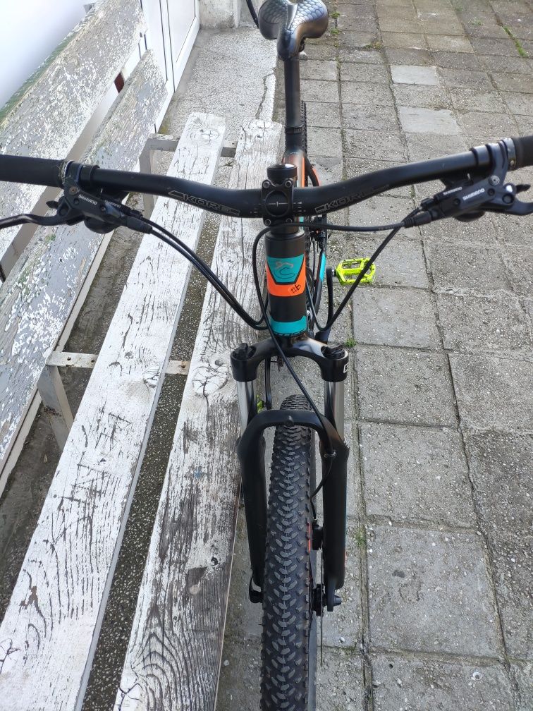 "Велосипед Cross GRX M/L – Shimano XT, хидравлични спирачки, 3x7