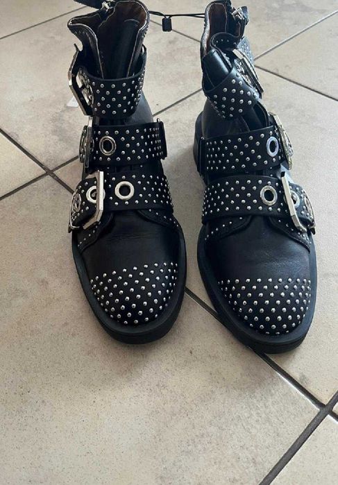 Botine piele zara, marime 35, noi