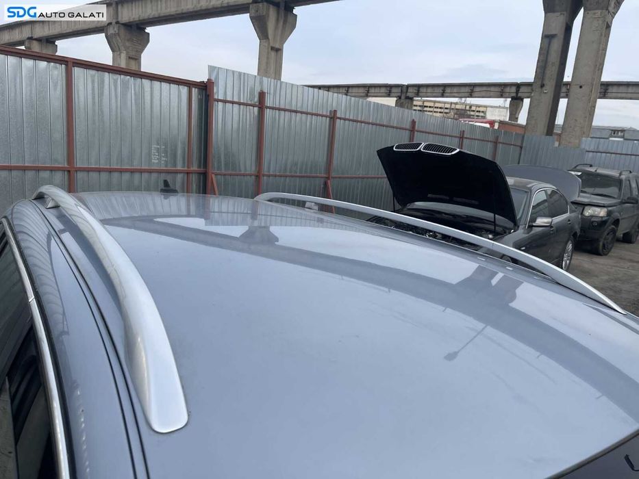 Bare Bari Crom Nichel Longitudinale Portbagaj de pe Plafon TavanSkoda Superb 2 Break Combi 2008 - 2015 [HS0005]