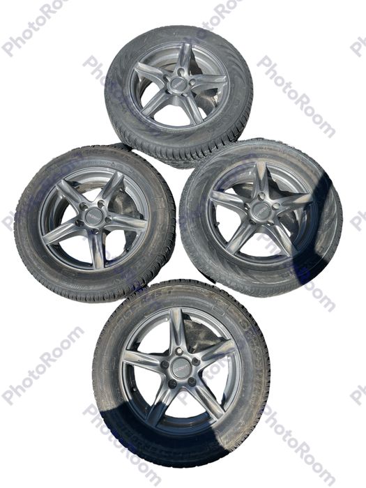 Jante aliaj R15 Vw/Audi/Seat/Skoda cu anvelope de iarna 195 65 R15