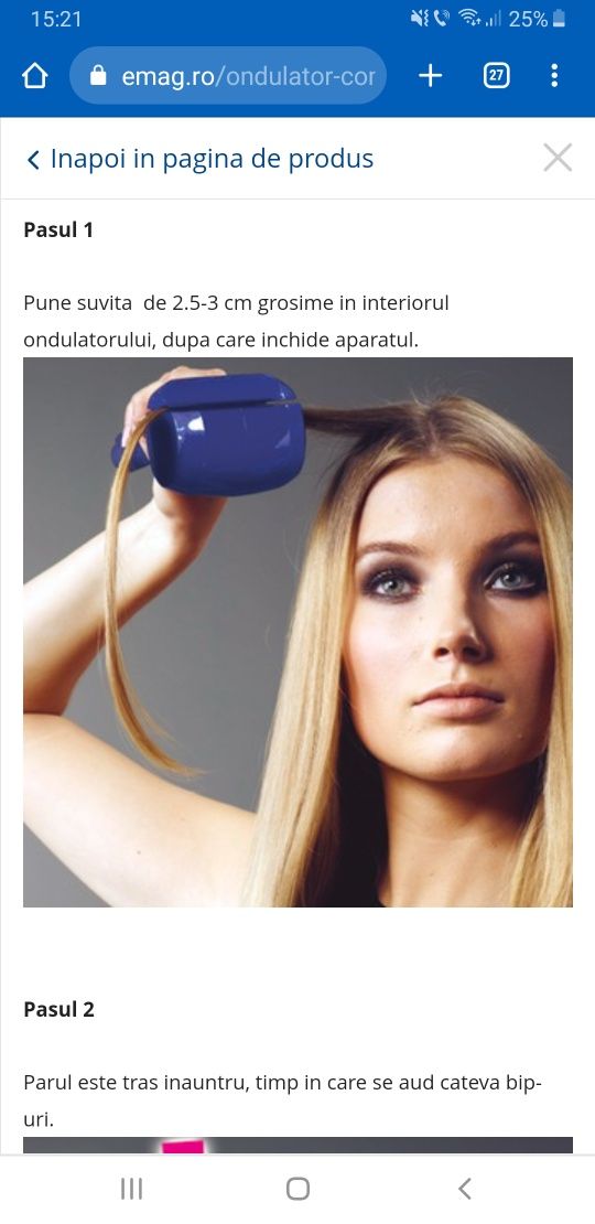 Ondulator Babyliss Curl