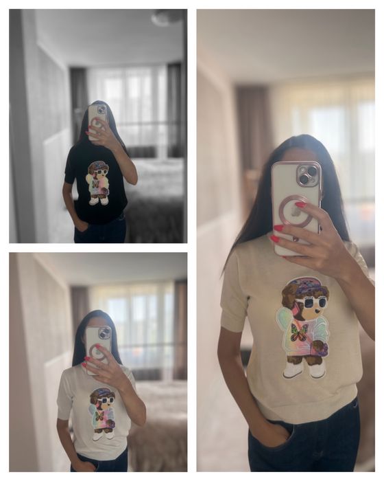 Блузки тънко плетиво