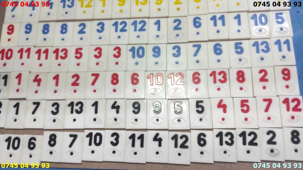 joc remi remmi remy remmy vintage vechi DE MEDIAS din piatra impecabil