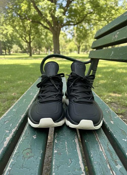 Adidasi Y3 Kaiwa Negru - Adidasi Premim Piele naturala