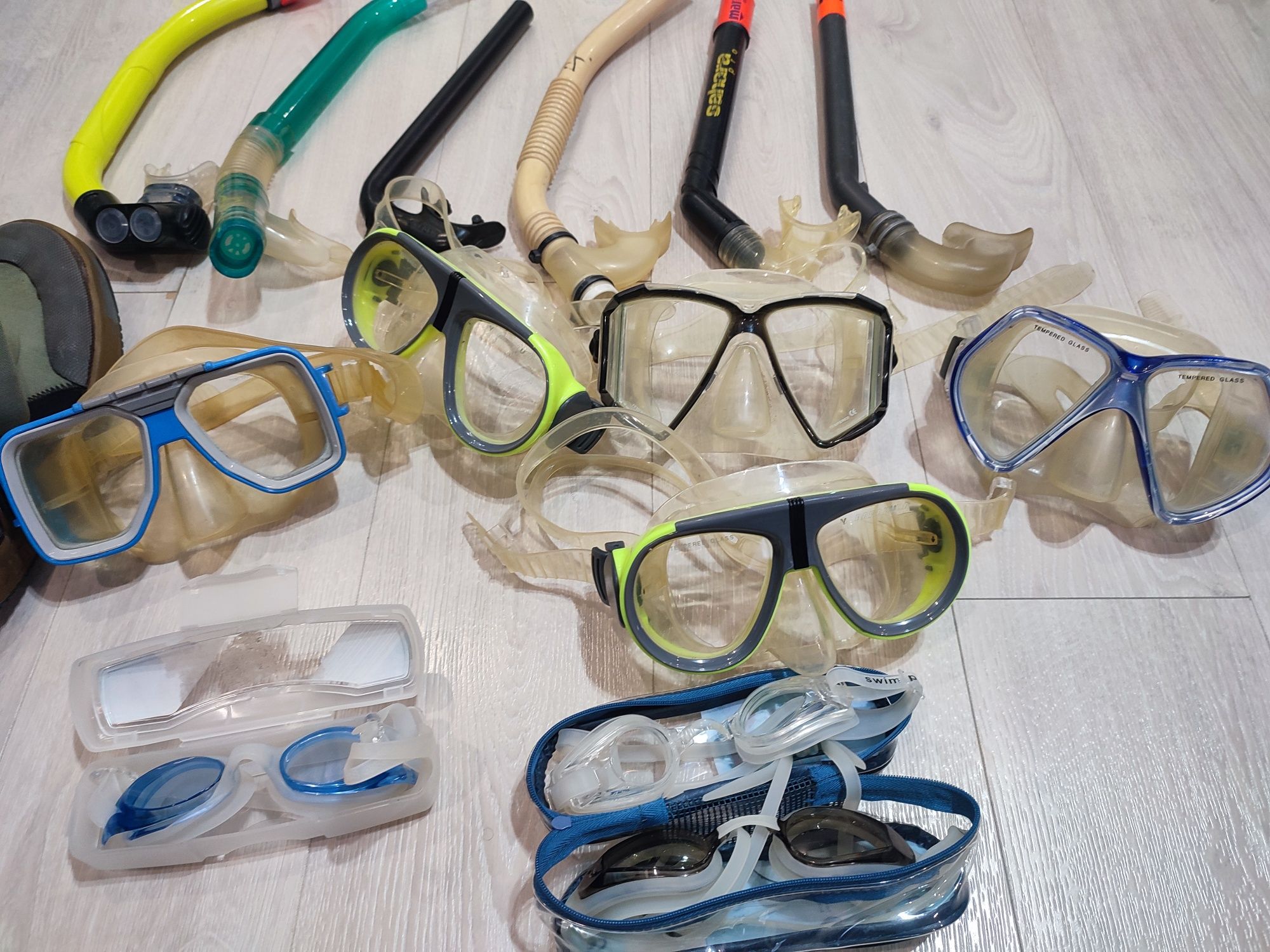 Подводни очила, маски, шнорхел