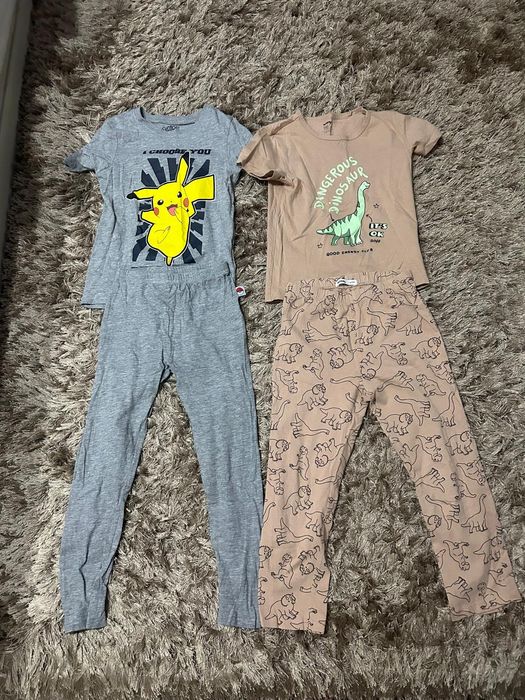 Pijamale subțiri toamna -primavara / pijamale plusate iarna 110/116