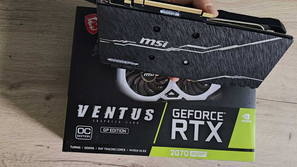 Placa video - MSI Ventus - RTX 2070 Super - 8Gb 256-bit