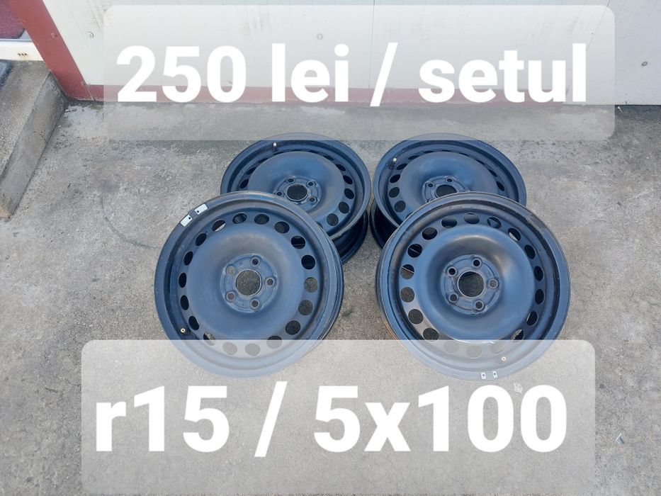Jante tabla r15 / Vw Audi Skoda Seat / 5x100