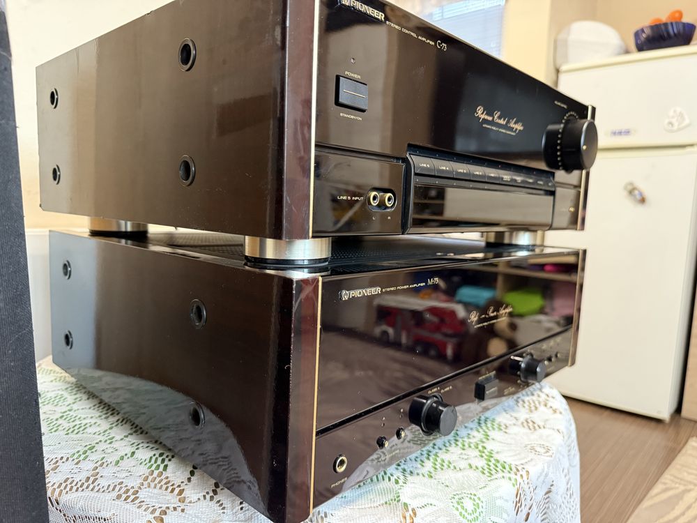 Pioneer M73 C73 Стъпало и перд усилвател