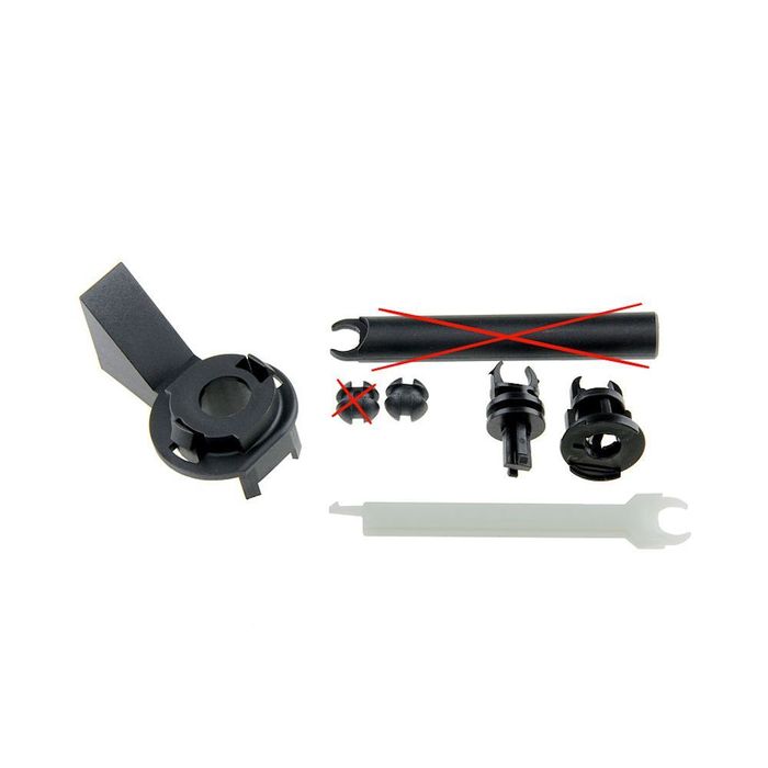 Set reparatie inchizator capota fata Ford Focus 2 2004-2011, , NTY EZC-FR-030 Lipsa Bucati