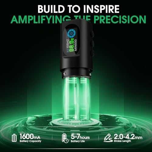 Нов Професионален тату комплект InkFlexo машина батерии игли мастила