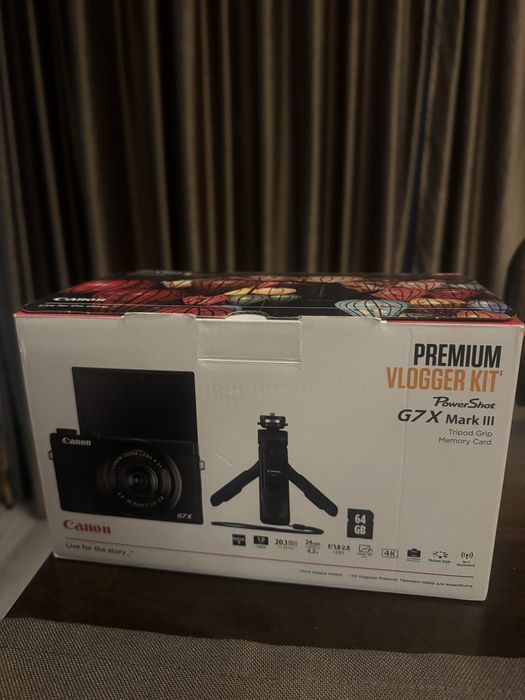 Canon G7 X Mark III Vlogger Kit с гаранция