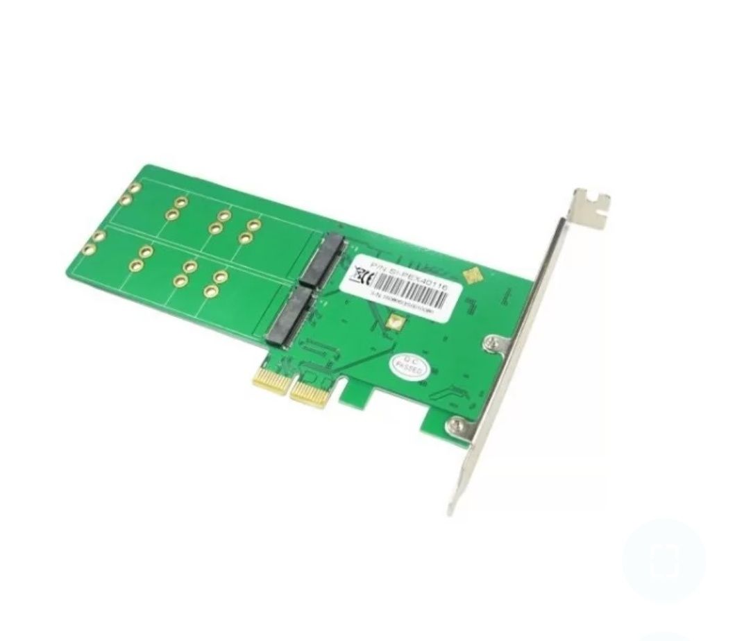 Card PCIe to 4 x NGFF M.2 Key-B SATA, Non Raid