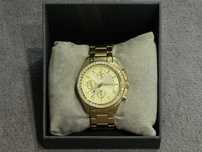 Vand ceas dama Fossil Riley Gold Chronograph