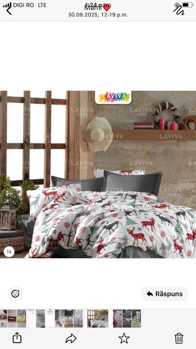 Lenjerie de pat la comanda