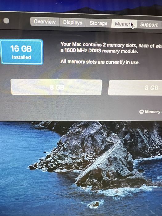 Macbook pro 2012  240gb Ssd+ 1Tb Hdd 16gb ram