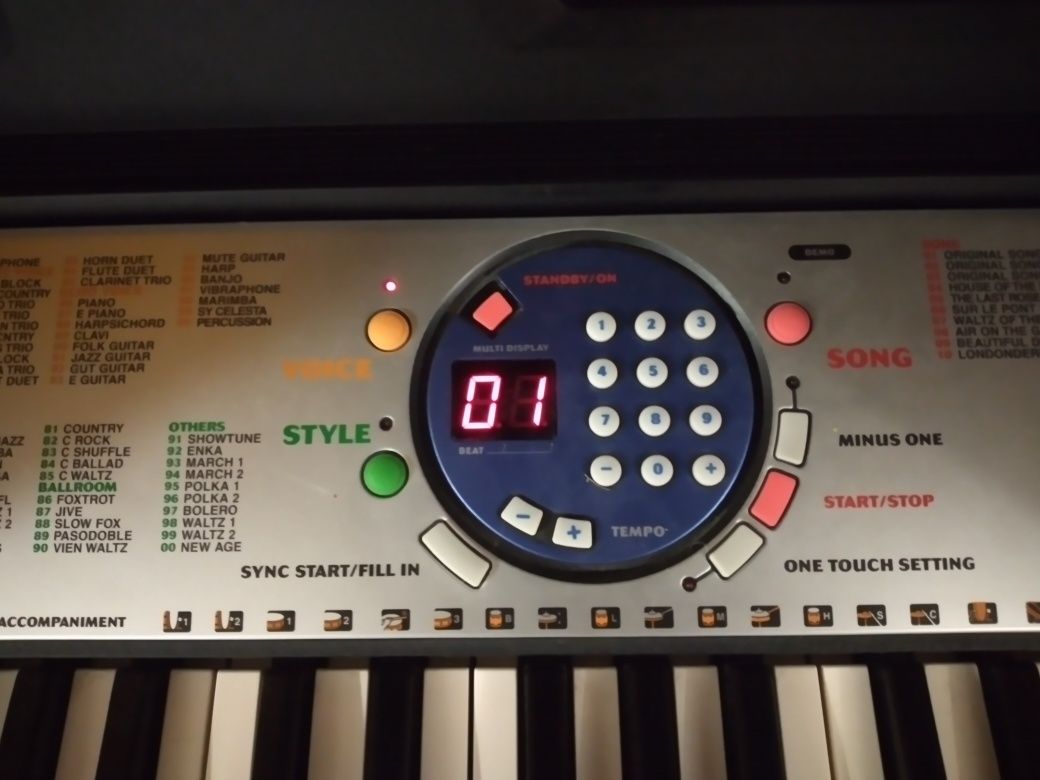 Pian Yamaha PSR-125