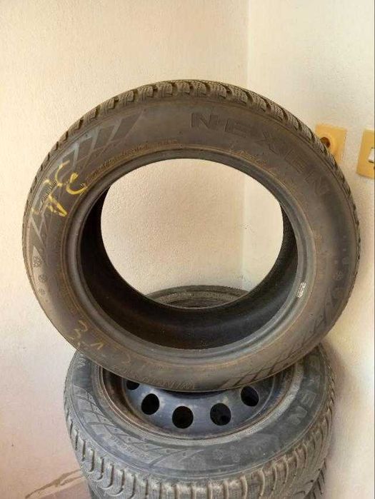 5 броя зимни гуми NEXEN с джанти за BMW 320-  E 46.