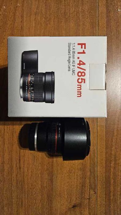 Объектив для камеры Samyang 1.4 85mm (Байонет Sony E-mount)