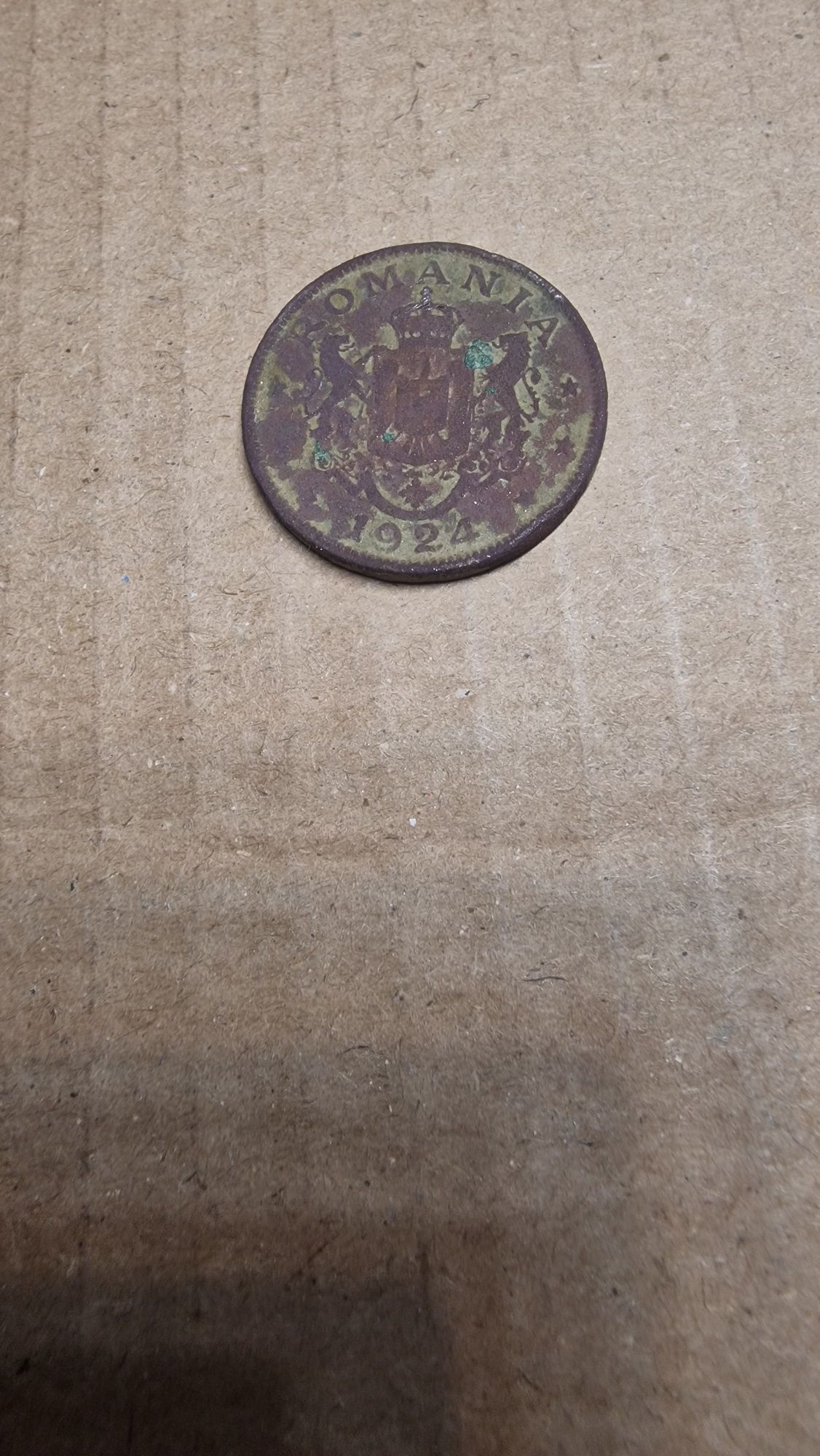 Vând moneda de 2 lei din anul 1924