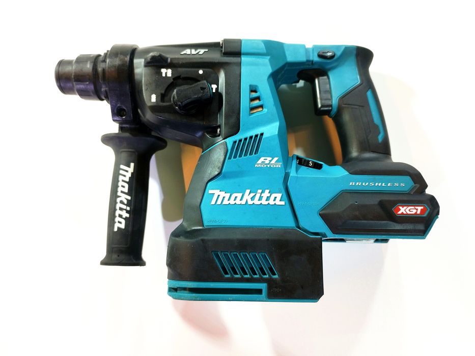 Makita HG003G + Makita DX12, rotopercutor SDS cu aspirator HEPA, XGT