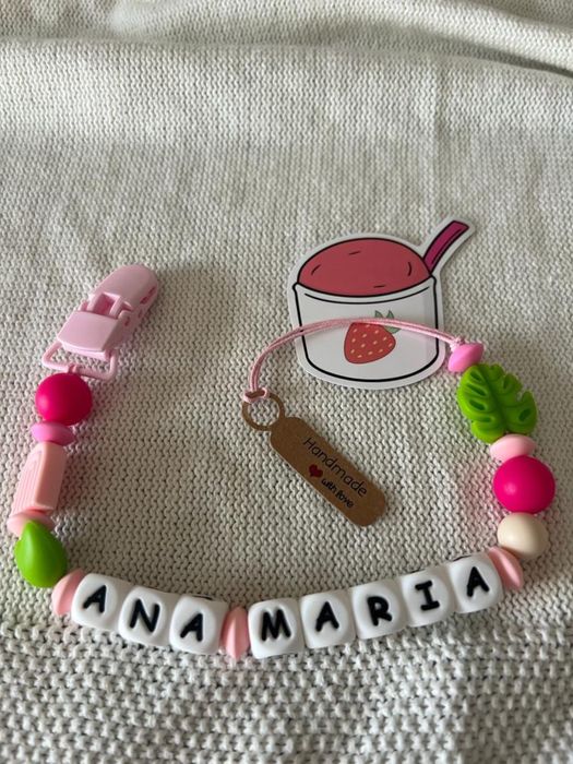 Lantisoare silicon / Lantisoara suzete / Lantisor bebe cadou